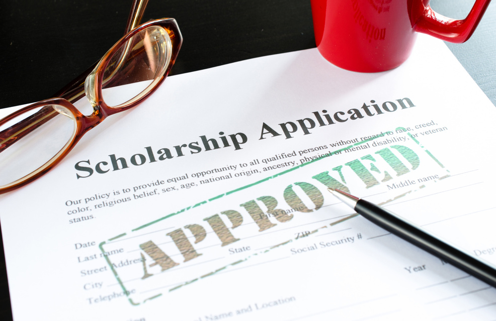 scholarship application - approved